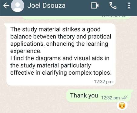 Learner feedback screenshot 8